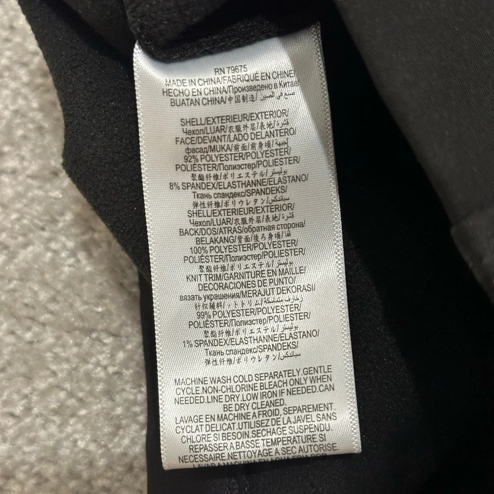 BCBGeneration Hooded Black Jacket Size Large - Picture 10 of 10